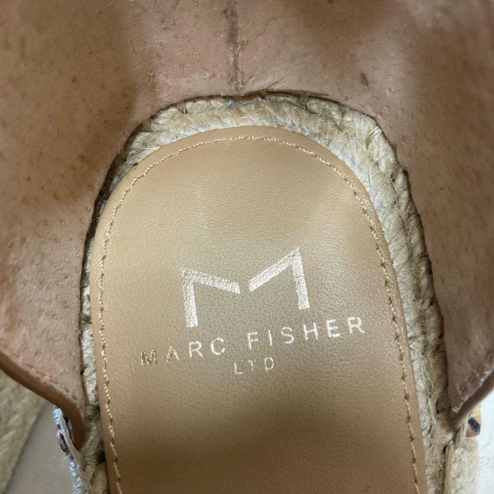Marc Fisher LTD Women's Lalida Espadrille Wedge Sandals Size 7.5 - Picture 12 of 15